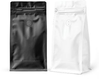 25PCS Fashioned Matt Black White Colorful T-Zipper Bags Box Bottom 125g  250g 500g 1kg Coffee Bean Packaging Bag With Valve - AliExpress